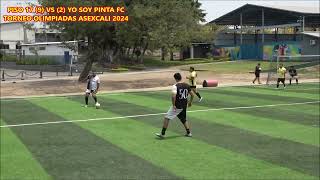 COMPLETOPISO 17 FC VS YO SOY PINTA FC 8VA FECHA OLIMPIADAS ASEXCALI 2024 [upl. by Raina]