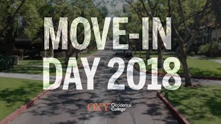 MoveIn Day 2018 Welcome to Oxy [upl. by Aisatsana]