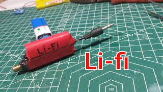 Lifi  Easyest lifi project  Home made lifi project👍 [upl. by Niloc]