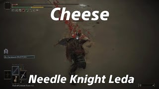 ELDEN RING Needle Knight Leda Cheese [upl. by Desiree]