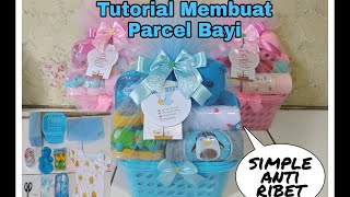 Tutorial Baby Hamper  Cara Membuat Parcel Bayi Simple Mudah Dan Sederhana  DIY Baby Hampers [upl. by Lainahtan803]