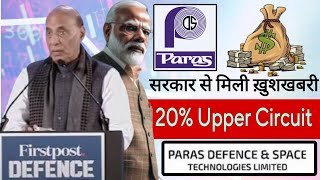 paras defence share latest news target  paras defence share latest news [upl. by Asiil998]