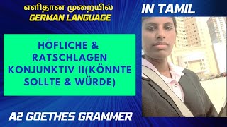 A2 German grammer how to give tips Ratschläge geben  Ratschlag geben [upl. by Llehcar529]