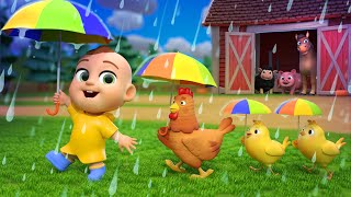 Rain Rain Go Away Animal Version  Lalafun Nursery Rhymes amp Kids Songs [upl. by Caniff779]