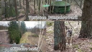 WIJ BEZOCHTEN EEN VERLATEN BUNGALOWPARK IN TESSENDERLO EN EEN MILITAIRE BASIS IN BELGIE [upl. by Eilatan]