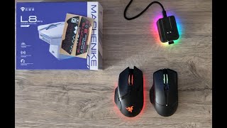 MACHENIKE L8PRO 8K Gaming Mouse Unboxing  Infinite Scroll vs Razer Basilisk V3 Pro [upl. by Ramas]