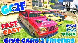 Fastest GC2F GTA5 Online Glitch MOC GCTF Give Anything to Friends Save DMO Drops ps4 ps5 xbox [upl. by Wilsey]