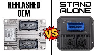 Which ECU is Right For You  REFLASHED OEM vs STANDALONE ECU [upl. by Atwahs54]