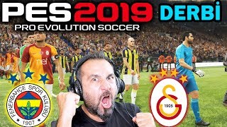 PES 2019 FENERBAHÇEGALATASARAY DERBİSİ [upl. by Autrey]