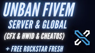 FIVEM UNBAN METHOD  SPOOFER FIVEM  GLOBAL  CFX  SERVER  2024 UPDATE  FREE ROCKSTAR ACCOUNT [upl. by Etnoel991]