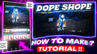 Free Fire Trending Dope Shope Montage Edit TUTORIAL ⚡Capcut Video Editing 📲 [upl. by Yriek]