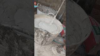 Using a mixer has become necessary in mixing adhesive cement short cement [upl. by Bedell]