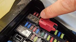 Toyota Highlander 2022 hybrid 12V battery replacement [upl. by Esme]