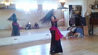 Moroccan dance  raks maghribi  Soumaya MaRose Montreal 2018 [upl. by Costello]