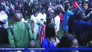 COLLATION DES GRADES ACADEMIQUES LICENCEBACHELIER LMD 20232024 [upl. by Vashtee]