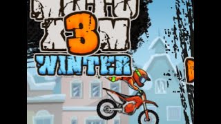 Playing Moto X3M Winter Land [upl. by Ozan]