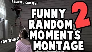 Friday the 13th funny random moments montage 2 [upl. by Sydel548]