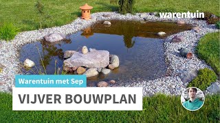 Hoe maak ik een bouwplan voor mijn vijver [upl. by Eatnoed]