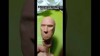 Dijual di Indonesia NSP Chavant Hard clay sculpture art clayart sketsawajah [upl. by Olcott]