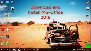 How to Download and install MSoffice 2016 [upl. by Nicholle]