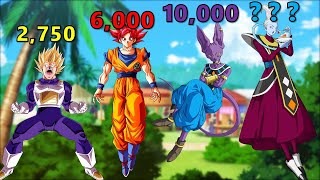 Dragon Ball Z Filme 14 A Batalha dos Deuses PODERES DE LUTA [upl. by Kellyn]