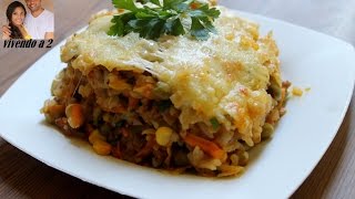 ARROZ DE FORNO COM CARNE MOÍDA SIMPLES [upl. by Adnahs]