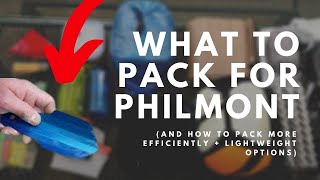 Lightening your load for Philmont  Philmont Gear List 2023 [upl. by Hembree776]