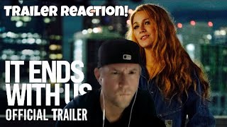 IT ENDS WITH US  TRAILER REACTION Blake Lively Justin Baldoni Based of 1 Best Selling Novel [upl. by Narej936]