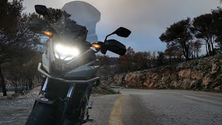 2023 Honda Nc750x dct ride  Testing gopro camera setup [upl. by Nnarefinnej]