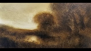 How To Paint Tonalist Landscapes In Oil Tutorial Part 1 [upl. by Liatrice]