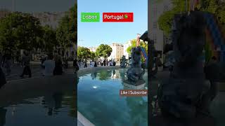 Lisbon Portugal street walk I Lisbon Street walk I Portugal street walk short shortsviralvideo [upl. by Atikam]