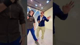 Kesariya Devesh Mirchandani dancing with the cop Amol Kamble [upl. by Nahtnoj]