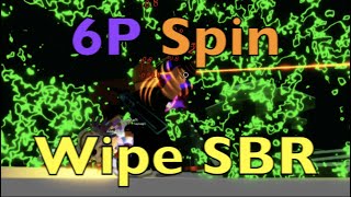 YBA 6P Spin in SBR 6 Pistol · Roblox Gameplay with Fan Club [upl. by Pudens36]