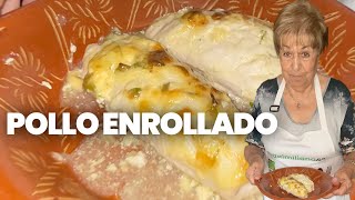 Increíble receta de POLLO ENROLLADO de Conchita 👵🏻 [upl. by Lalo32]