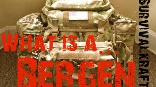 What is a Bergen Quick Look at a British Army Rucksack [upl. by Venita]