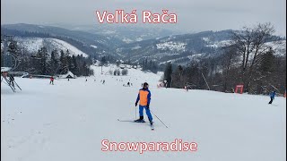 Snowparadise Wielka Racza cz1 Veľká Rača Oščadnica Słowacja Ośrodek narciarski Dedovka Laliky [upl. by Emmett]