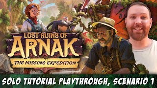 Into the Jungle — Lost Ruins of Arnak The Missing Expedition Solo Playthrough [upl. by Zoldi]