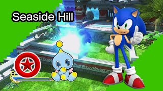 Sonic Generations 24  Seaside Hill Act 2 All Red Rings and Chao [upl. by Ayikaz]