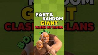 Fakta Menarik GIANT Di Clash Of Clans [upl. by Shep]