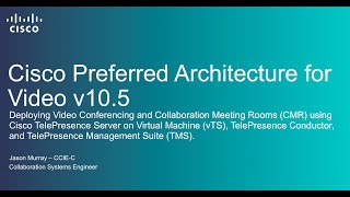 Deploying Cisco Video Conferencing and Collaboration Meeting Rooms CMR [upl. by Ramor635]