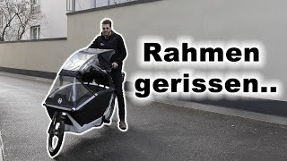 Der erste gerissene Urban Arrow Rahmen und schon wieder ein Lastenrad Rückruf [upl. by Georgina892]