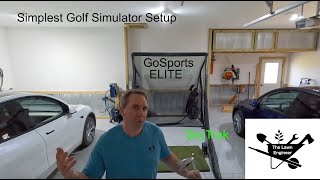 Golf Simulator Rebuild  GoSports ELITE Golf Net [upl. by Keg139]