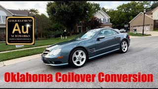 Mercedes Benz SL500 Silver’s Neomax Coilover Conversion From Oklahoma To Ohio [upl. by Market]