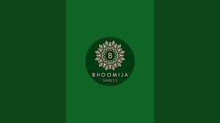 Bhoomija Sarees is live Whatsapp 7093573737 [upl. by Elleunamme]