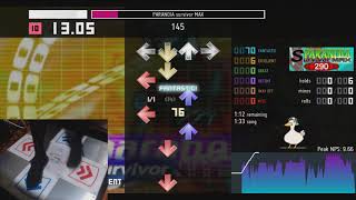 stepmania PAD Paranoia Survivor Max ESP FC [upl. by Emelun986]