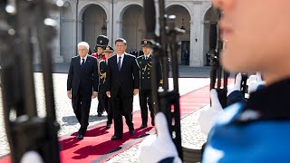 il Presidente Mattarella incontra il Presidente Xi Jinping [upl. by Eneres247]