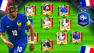 FRANCE  Best Special Squad EURO 2024 Mbappé Kante France Team FC Mobile [upl. by Aimahc]