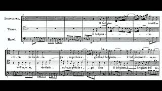 Il bel pianto dellaurora Il Trionfo del Tempo  GF Händel Score Animation [upl. by Abby]