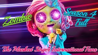 The Masked Singer Australia  Zombie  Season 4 Full [upl. by Heydon]