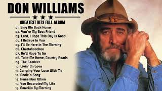 Don Williams Greatest Hits Collection Full Album HQ [upl. by Ateval383]